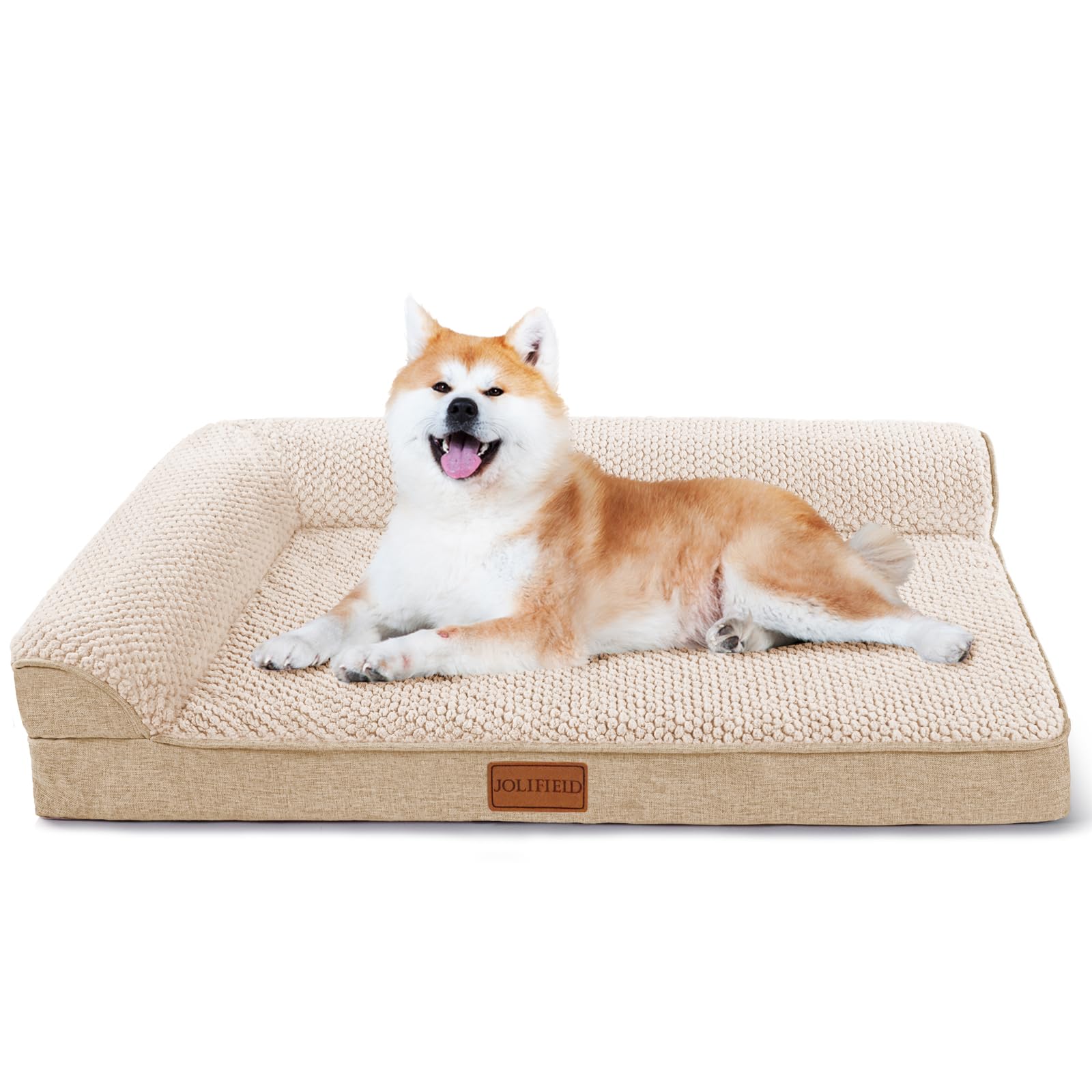 Jolifield OrthoPet Bed Medium 30x20 Waterproof L-Shape