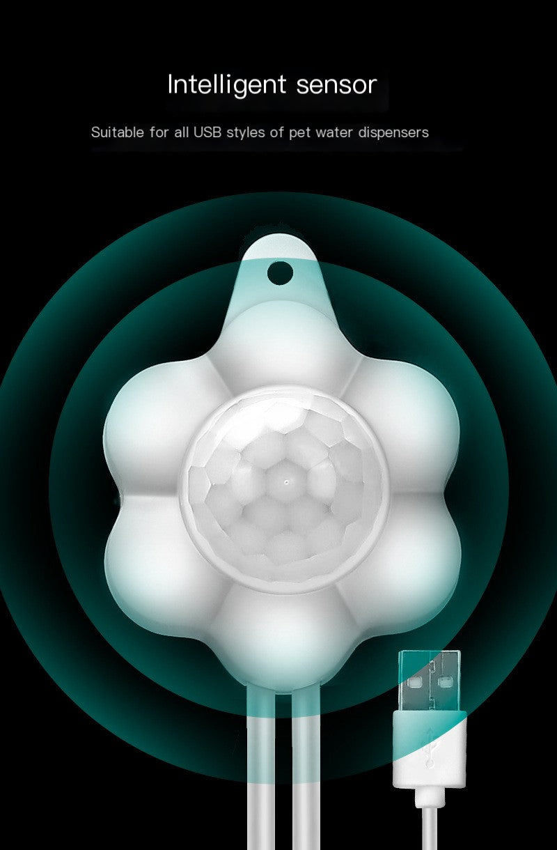Smart Pet Water Fountain with Infrared Sensor