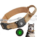 Tactical Nylon AirTag Dog Collar – Heavy Duty & Adjustable