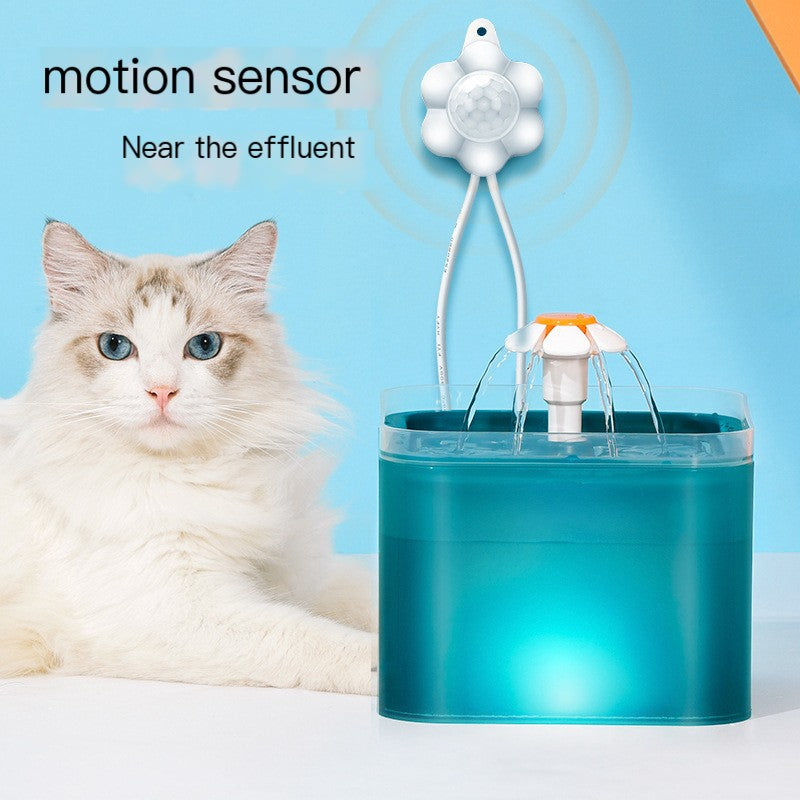 Smart Pet Water Fountain with Infrared Sensor